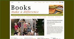 Desktop Screenshot of booksmakeadifference.com